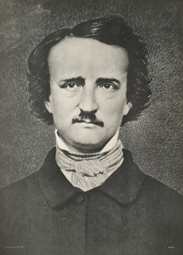 Edgar Allan Poe's portrait by Mathew Brady (1849) di VERVE Revue, Stampa in vendita su Singulart