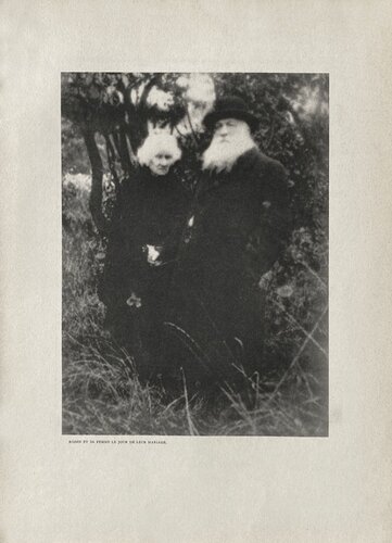 Rodin and his wife on their day of marriage by Mathew Brady di VERVE Revue, Stampa in vendita su Singulart