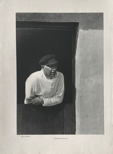 Georges Bracque's portrait by Bill Brandt van VERVE Revue, Afdruk te koop op Singulart