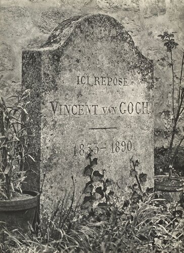 Van Gogh's grave by Erwin Blumenfeld van VERVE Revue, Afdruk te koop op Singulart