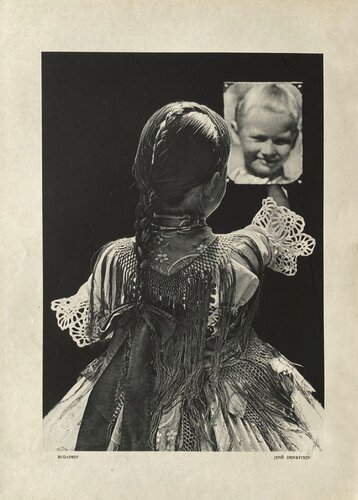 Budapest Girl with a mirror by Jeno Denkstein von VERVE Revue, Druck kaufen auf Singulart