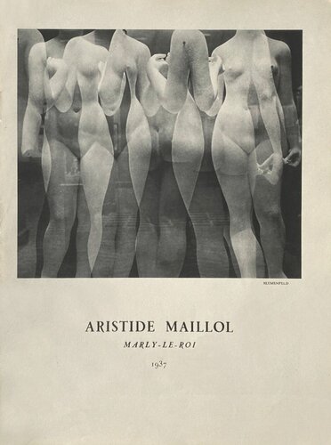 Reportage on Aristide Maillol by Erwin Blumenfeld van VERVE Revue, Afdruk te koop op Singulart