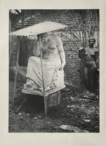 Aristide Maillol's garden by Brassaï van VERVE Revue, Afdruk te koop op Singulart