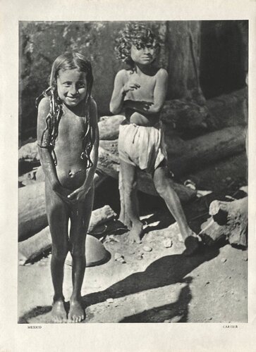 Kids of Mexico by Henri Cartier-Bresson (1934) von VERVE Revue, Druck kaufen auf Singulart