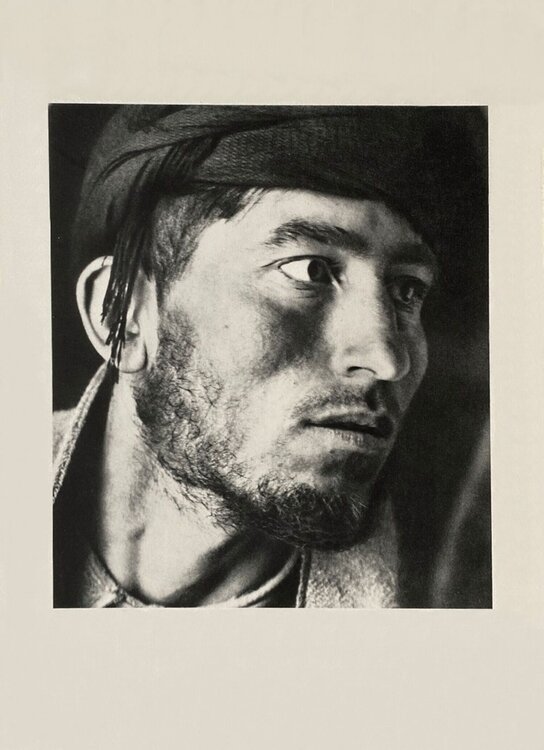 Portrait of a Cretan shepherd by Herbert List VERVE Revue