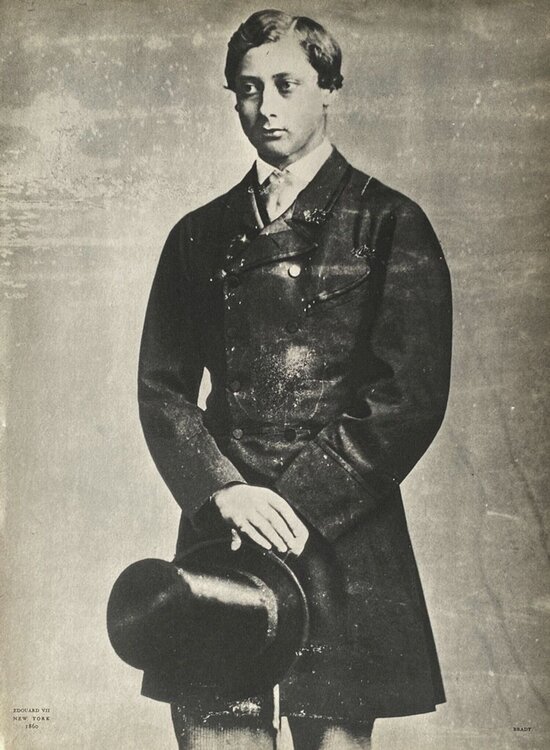 Portrait of Edouard VII by Mathew Brady VERVE Revue