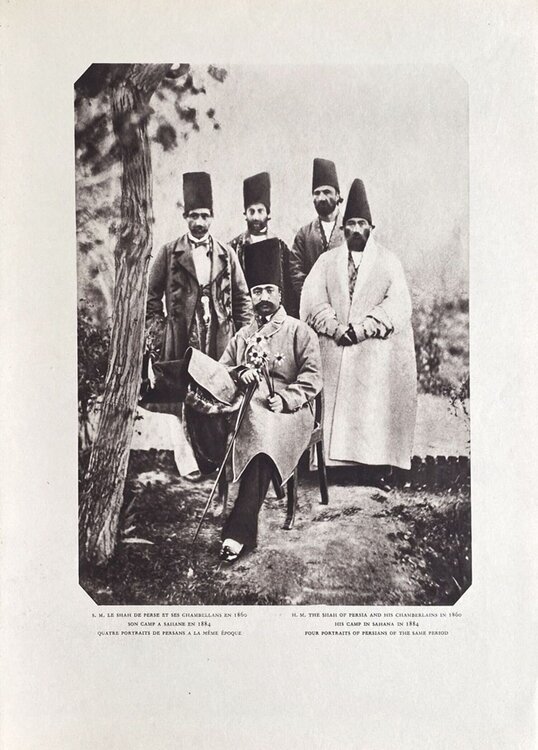 Portrait of the Shah of Persia - Brassaï collection (1860) VERVE Revue