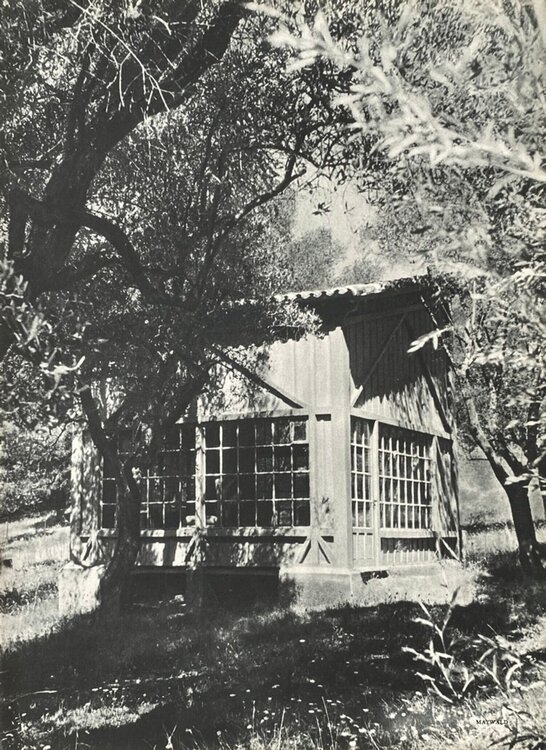 Van Gogh's hut by Willy Maywald VERVE Revue