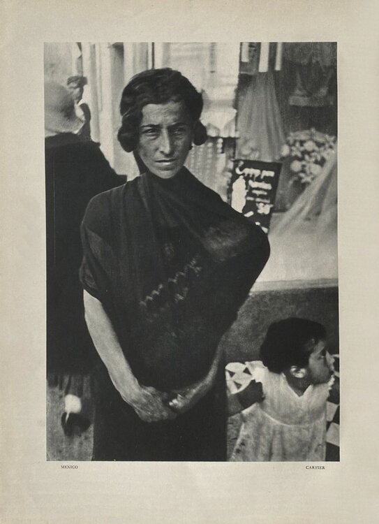 Mexico by Henri Cartier-Bresson (1934) VERVE Revue