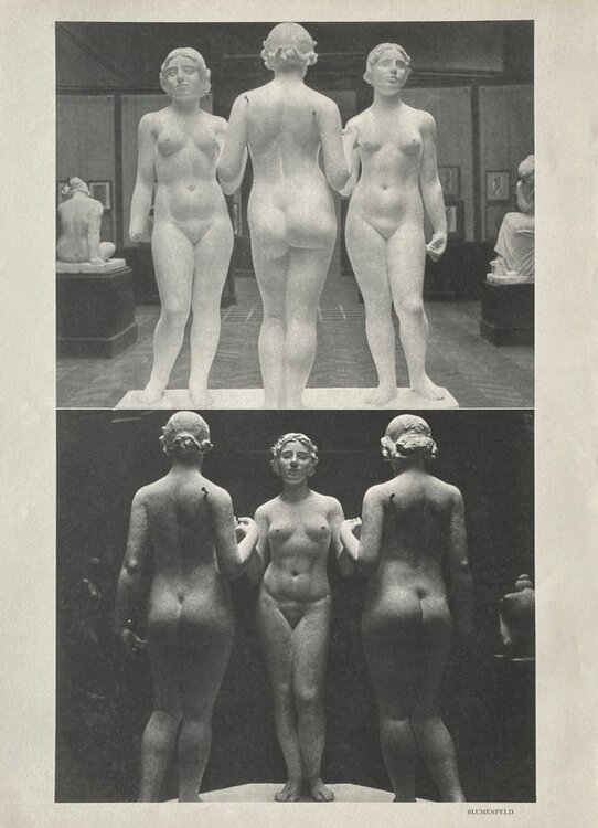 Aristide Maillol's studio by Erwin Blumenfeld VERVE Revue