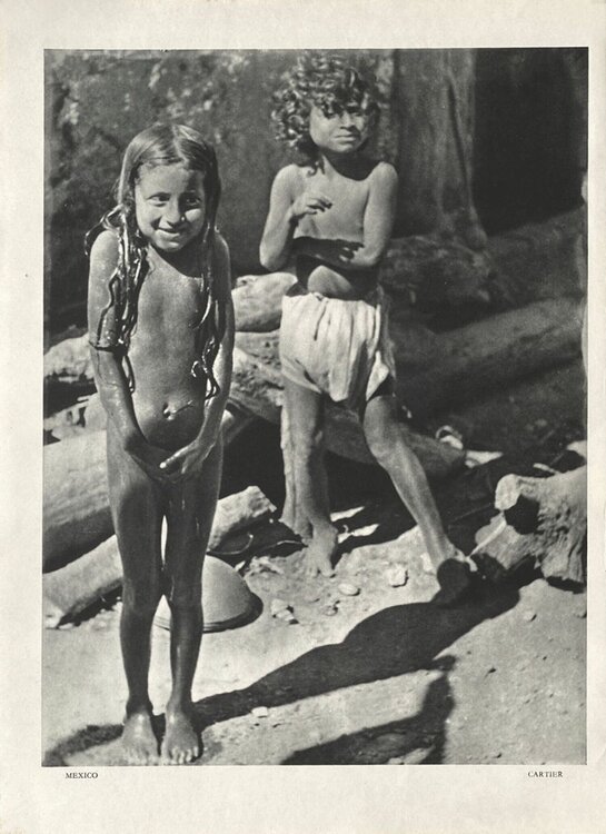 Kids of Mexico by Henri Cartier-Bresson (1934) VERVE Revue