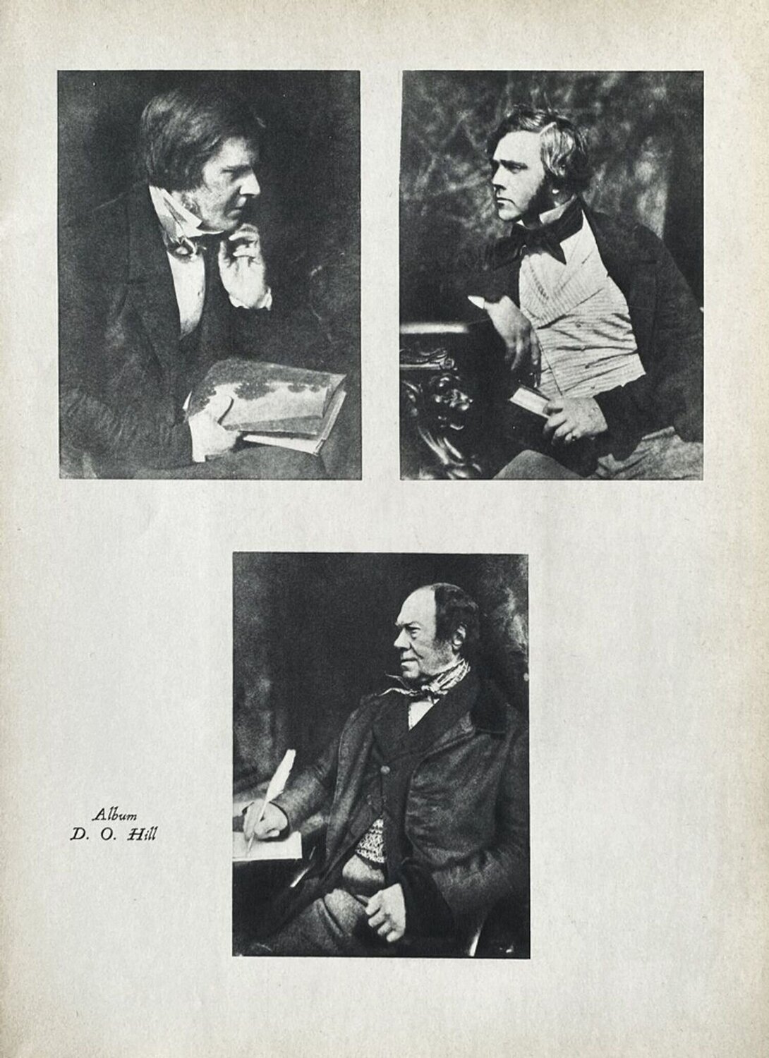Gallery of writers by David Octavius Hill VERVE Revue Druck zu verkaufen