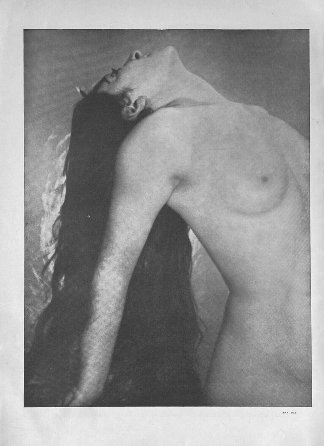 Woman's hair by Man Ray VERVE Revue Druck zu verkaufen