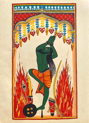Demons of Ceylan - Indian Pantheon von VERVE Illuminations, Druck kaufen auf Singulart