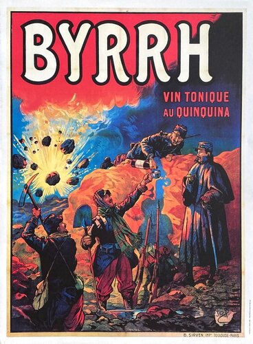Vin tonique BYRRH d'après Job von COLLECTIF - HISTORIAL DE LA GRANDE GUERRE, Druck kaufen auf Singulart