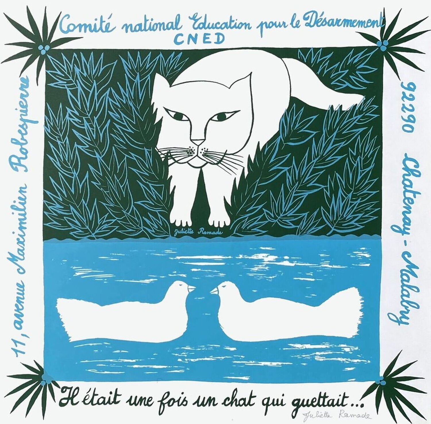 Juliette Ramade 版画「La sauterelle」 Juliette Ramade Art for Sale on SINGULART