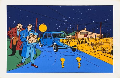 Citroën et la BD - Serge Clerc di COLLECTIF - CITROEN, Stampa in vendita su Singulart