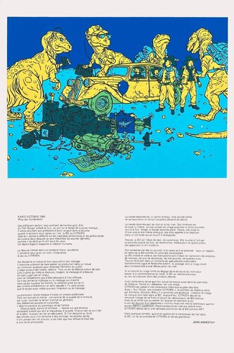 Citroën et la BD - Geof Darrow von COLLECTIF - CITROEN, Druck kaufen auf Singulart