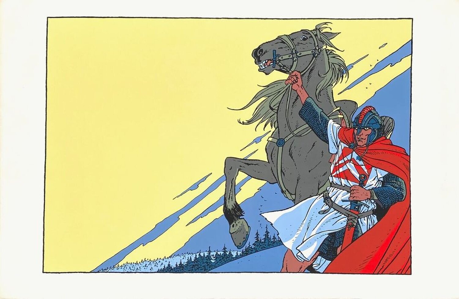 Les Chevrons voient rouge - André Juillard COLLECTIF - CITROEN Druck zu verkaufen