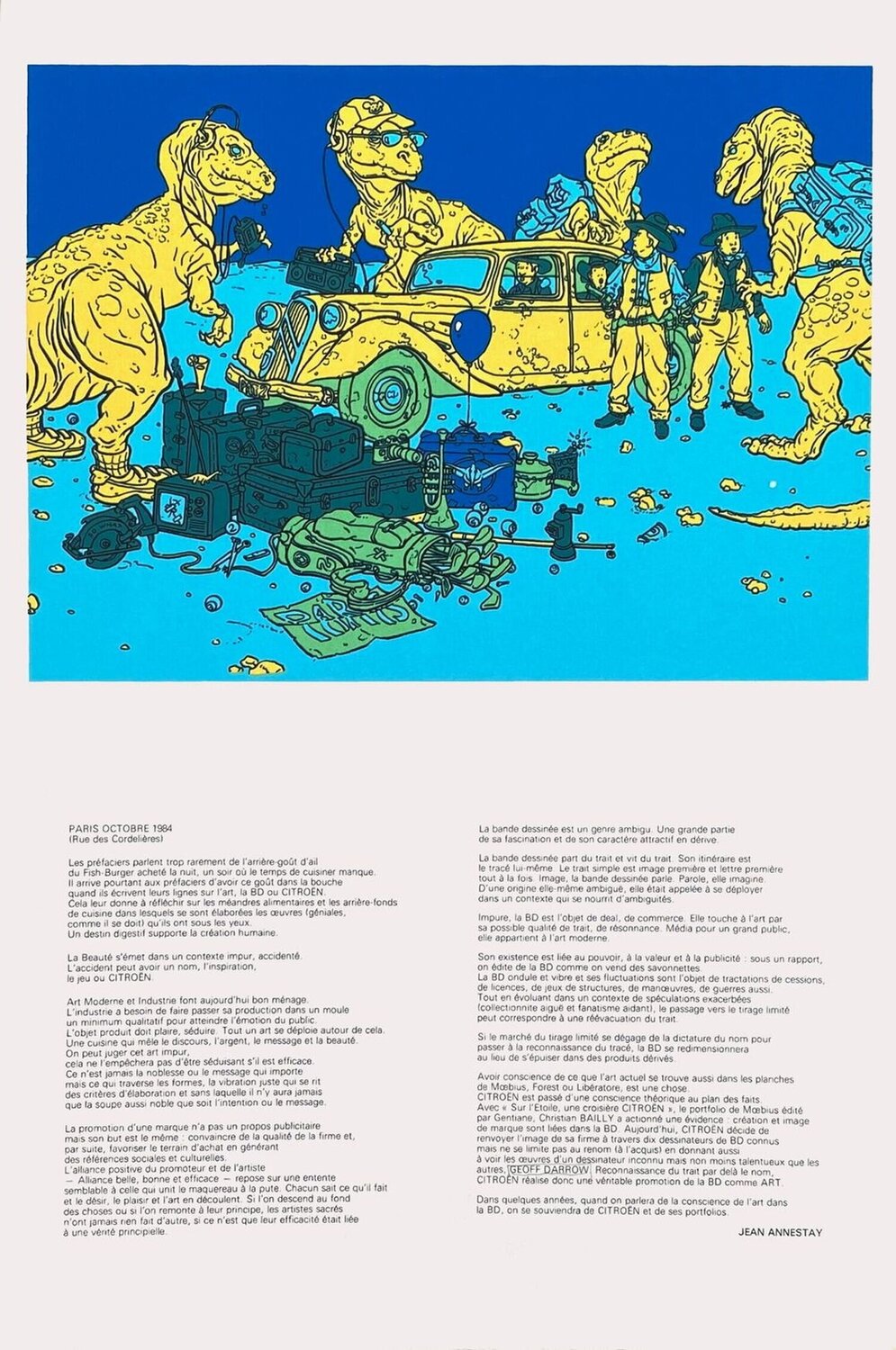 Citroën et la BD - Geof Darrow COLLECTIF - CITROEN Druck zu verkaufen