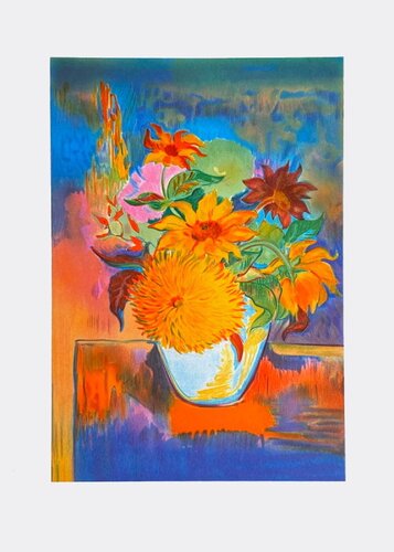 Fleurs I by Amanda Lear, Print for Sale on Singulart
