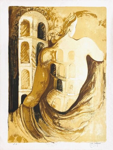 Nu à la fenêtre van CLARANCE C.B., Afdruk te koop op Singulart