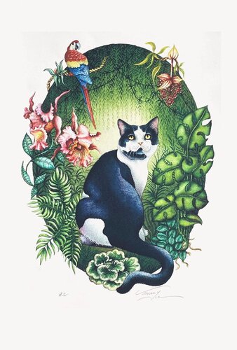 Cupidon von Bernard Vercruyce, Druck kaufen auf Singulart