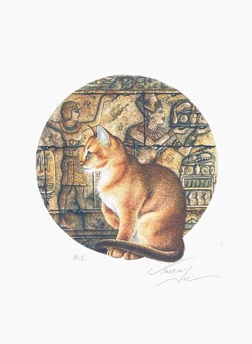Fanfan d'Egypte di Bernard Vercruyce, Stampa in vendita su Singulart
