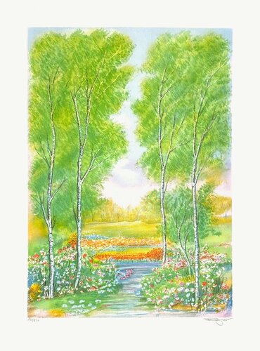 Paysage I von Jacques Berger, Druck kaufen auf Singulart