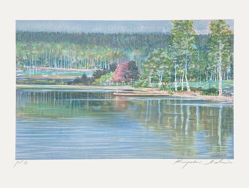 Le lac Kiyoshi Ishii
