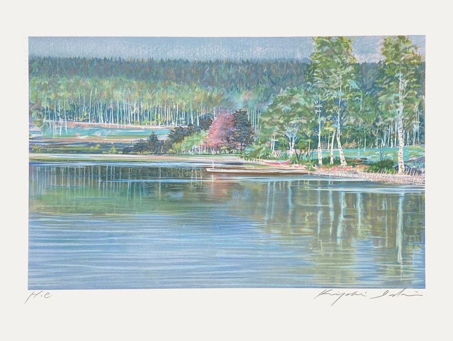 Le lac Kiyoshi Ishii