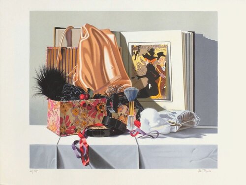 Divan japonais von Nadine Le Prince, Druck kaufen auf Singulart