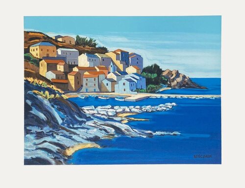 Jean Claude QUILICI 「エーゲのシクラド島」⛱ Jean Claude QUILICI 「エーゲのシクラド島」⛱ Jean Claude QUILICI