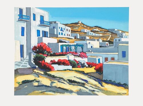 Printemps dans les iles von Jean-Claude Quilici, Druck kaufen auf Singulart