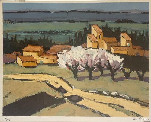 Printemp aux Alpilles di Jean-Claude Quilici, Stampa in vendita su Singulart