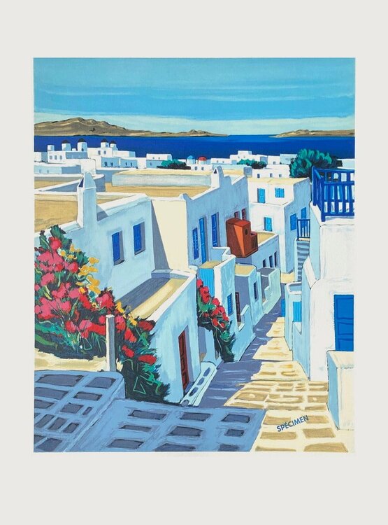 Floraison à Mykonos Jean-Claude Quilici