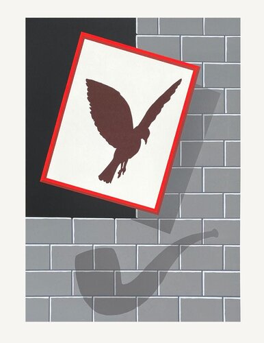 Hommage à Magritte II van Alexis Keunen, Afdruk te koop op Singulart