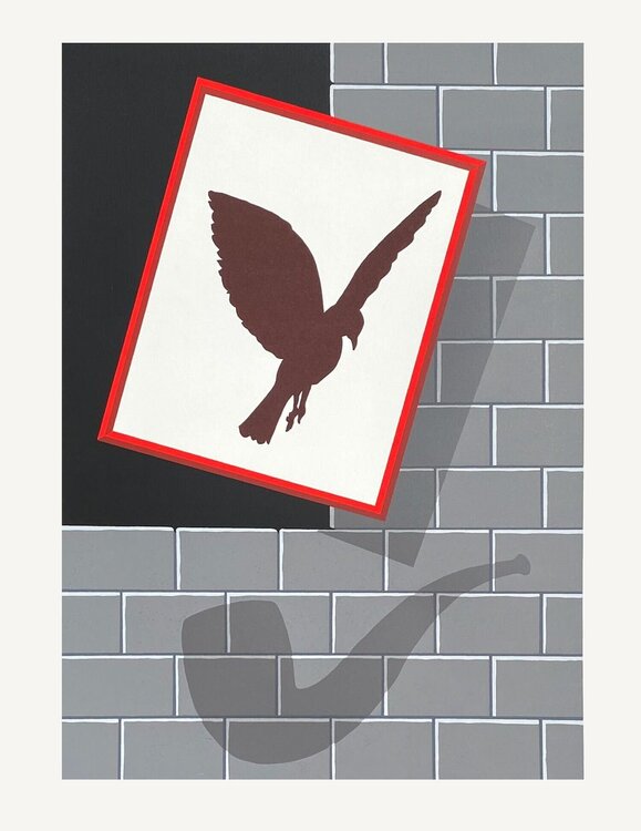 Hommage à Magritte II Alexis Keunen