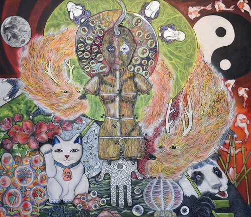 Das Nirvana van Karina Schiefer, Schilderij te koop op Singulart