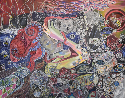 Calypso van Karina Schiefer, Schilderij te koop op Singulart
