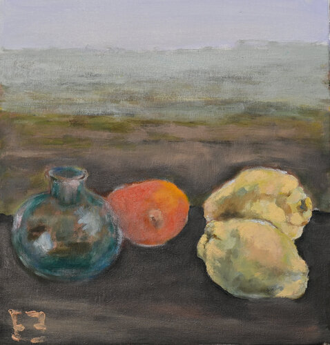 Autumn big fruits von Elena Zapassky, Malerei kaufen auf Singulart