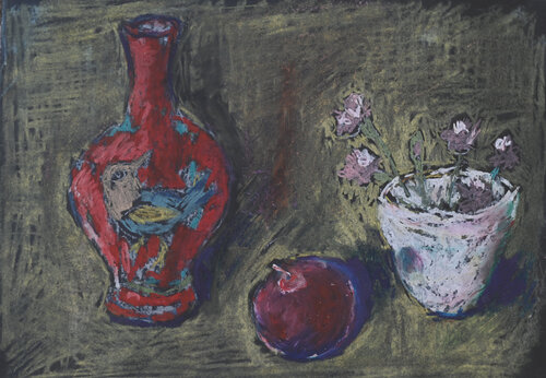 Still life by Elena Zapassky, Work on Paper for Sale on Singulart