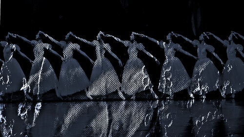 Corps de ballet La Bayadère von Elena Zapassky, Fotografie kaufen auf Singulart