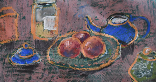 Still life di Elena Zapassky, Opera su carta in vendita su Singulart