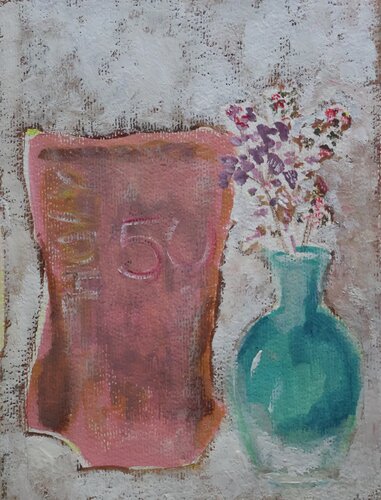 Pink pack of chocolate par Elena Zapassky, Œuvre sur papier en vente sur Singulart