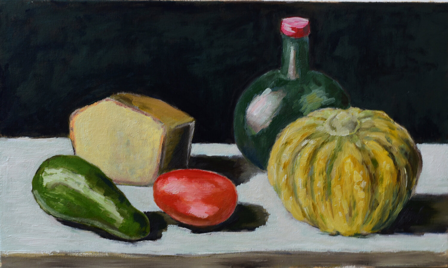 Still life with pumpkin Elena Zapassky