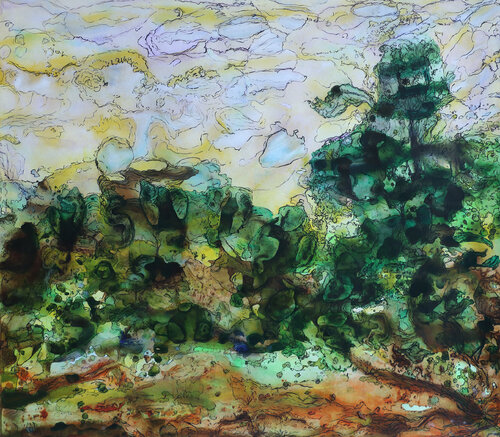 Landscape 4 van Mikel van Gelderen, Schilderij te koop op Singulart