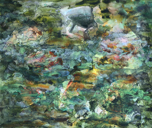 Landscape 5 van Mikel van Gelderen, Schilderij te koop op Singulart