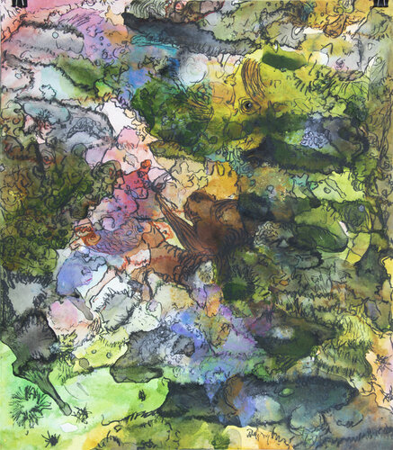 cupido shot di Mikel van Gelderen, Opera su carta in vendita su Singulart