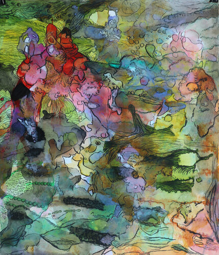 happiness von Mikel van Gelderen, Werk auf Papier kaufen auf Singulart